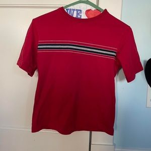 red kids shirt